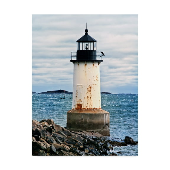 Trademark Fine Art 'Lighthouse Views II' Canvas Art by Rachel Perry