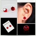 thumbnail image 6 of GKNET 1 Pairs Magnetic Ear Studs No Piercing Delicate Jewelry Cubic Zircon Fashion Mini Size-black, 6 of 9