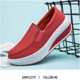 thumbnail image 4 of Women's rocking shoes White sneakers Nurse's shoes Platform platform platform platform platform shoes for women, 4 of 8