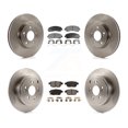 thumbnail image 1 of Transit Auto Front Rear Disc Brake Rotors and Ceramic Pads Kit for Car 2006-2014 Honda Ridgeline K8T-101303, 1 of 11