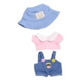 thumbnail image 3 of Traje de pantalón para muñeca en miniatura,Ropa de muñeca de peluche de 15 cm,figura de anime,vestido,Conjuntos de muñecas para juguetes de peluche Animales de peluche estilo D, 3 of 9