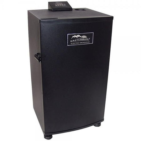 masterbuilt 20070910 30-inch black electric digital smoker, top controller
