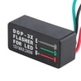 thumbnail image 5 of 12A 3Cables Electronic LED Flasher Relay for LED Car and Motorcycle General Flasher Relay Turn Signa, 5 of 5