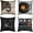 Multi 07, variant on Pack of 4 Cowhide Decorative Throw Pillow Covers, Soft Cow Fur Western Farm Animal Square Cushion Case Set for Couch Sofa Bedroom Living Room, Farmhouse Pillow Cases Pillowcases, 18x18 Inches