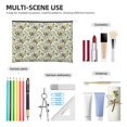 thumbnail image 3 of Rocae Bees and Flower for Cosmetic Bags for Women Paper Reusable Cosmetic Bag Travel Toiletry Organizer Capacity Multipurpose Zipper Pouch, 3 of 8
