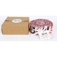 thumbnail image 6 of Soimoi 40Pcs Valentine Heart Print Precut Fabrics Strips Roll Up 1.5x42 inches Cotton Jelly Rolls For Quilting - Red & Black, 6 of 8