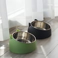 thumbnail image 2 of BESTSKY 3Pcs Cat Food Bowl,Elevated Cat Bowls,Dog Accessories,Style3,6.50*6.50*3.94In, 2 of 4