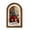A, variant on 2026 Christmas Indoor Decoration Vintage Christmas Wooden Framed Sign. Arched Frame Xmas Wall Art. Tabletop Hanging Purpose Decor For Holiday Indoor Home Party Ornament