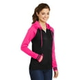 thumbnail image 4 of SPORT-TEK LADIES SPRT_WICK VRSTY FLC FULL-ZIP HOODED JKT F20, 4 of 6