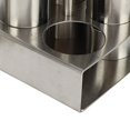 thumbnail image 3 of Oil Salt Cruet Set 304 Stainless Steel Vinegar Bottle Pepper Shaker with Base Stand for Kitchen Restaurant, 3 of 4