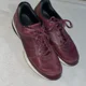 thumbnail image 1 of New Balance Men’s Athleisure Shoes Size 12.5 M Burgundy Leather Going Out Active, 1 of 6