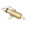 thumbnail image 4 of DOLITY Copper Adapter For Snow Foam Lance Adaptor High Pressure Washer M22/14 S9, 4 of 9