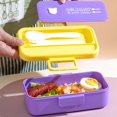 thumbnail image 4 of sunsanly 700ML Bento Lunch Box Meal Prep Food Storage Containers Freshness Preservation Lunchbox for Home Kitchen School Outdoor, 4 of 7