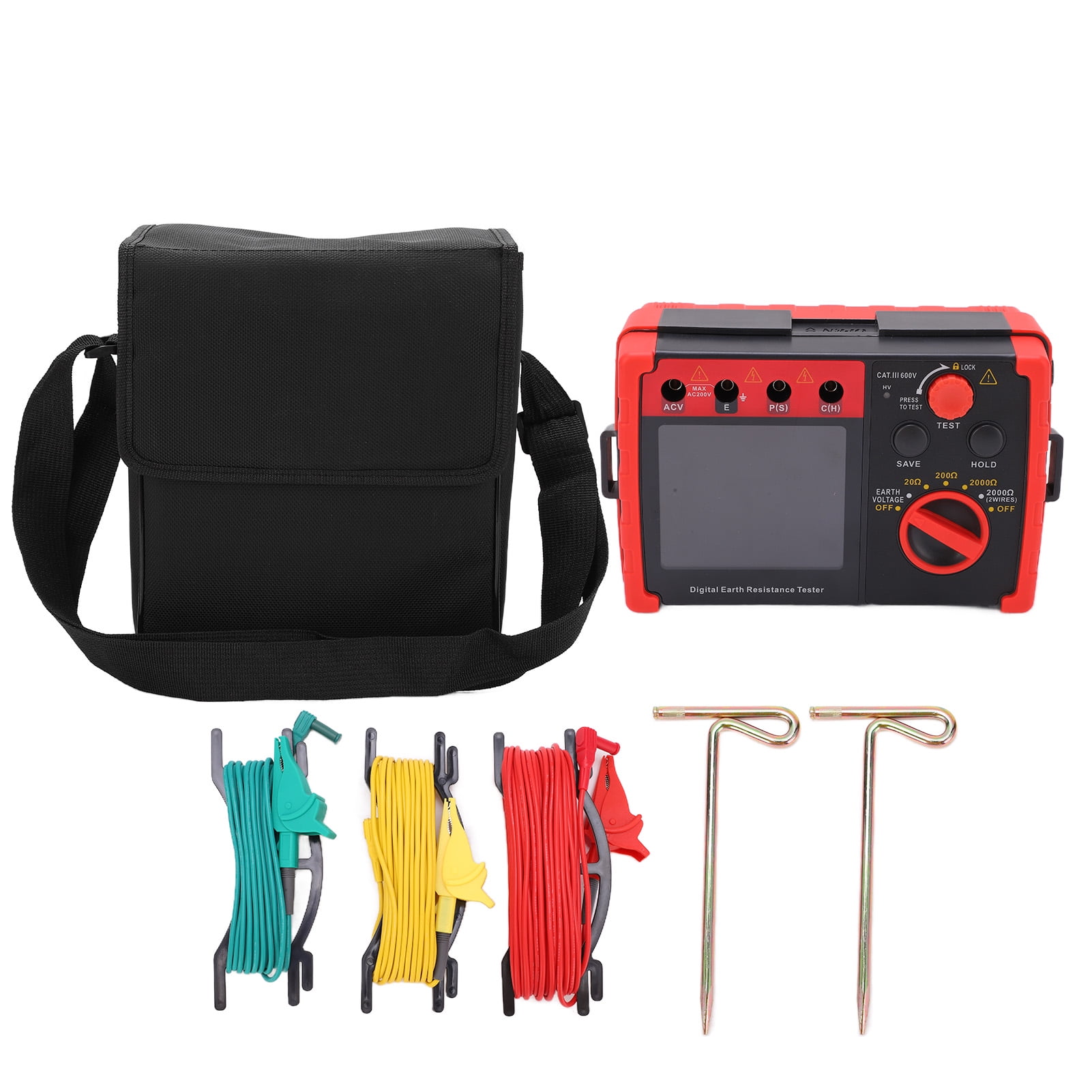 Buy Earth Resistance Tester, Insulation Earth Resistance Meter Portable