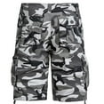 thumbnail image 5 of Puntoco Mens Shorts Summer Pants,Men'S Camouflage Work Shorts Mid-Waist Multi-Pocket Five-Piece Pants Casual Pants Sports Pants Shorts Pants Gray 10(XL), 5 of 6