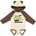 thumbnail image 3 of Inktastic I Love Someone with Down Syndrome Boys or Girls Long Sleeve Baby Bodysuit, 3 of 5