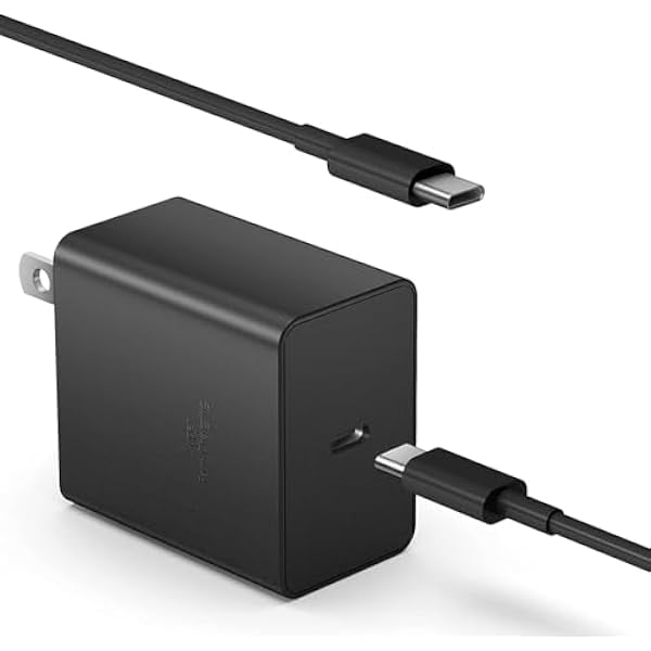 ZRFX 45W Super Fast Charger Type C, Samsung Galaxy S24 Ultra Charger Block with Type C Charging Cord for Samsung Galaxy S24 S23 /Ultra/S22/S21/S20/Note10/20 (45W-1T1X-6FT)