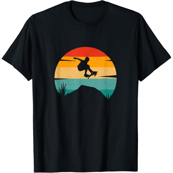 Skateboarding Skateboard Clothing - Skateboarder Skateboard T-Shirt men and women can wear, black, white, gifts