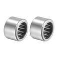 thumbnail image 4 of Uxcell HK1514 Needle Roller Bearings 15mm Bore 21mm OD 14mm Width Chrome Steel Open End Bearing 2pcs, 4 of 5
