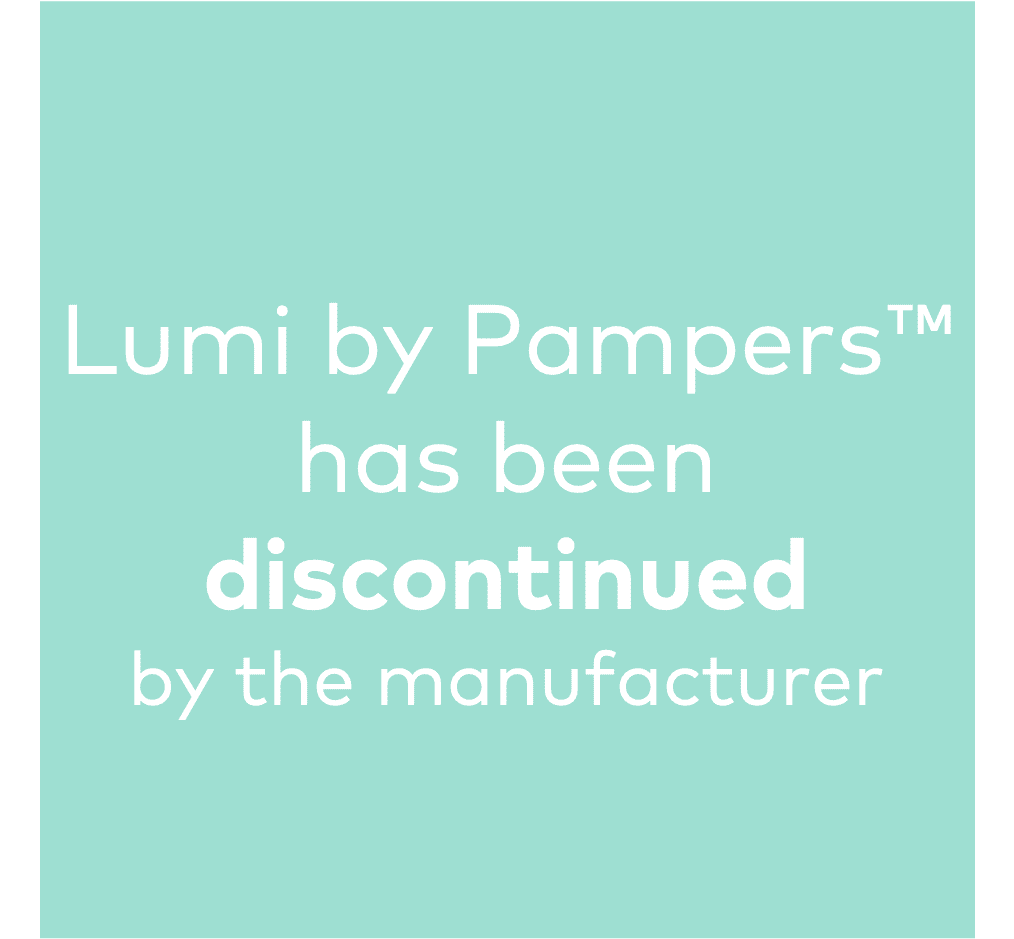 Pampers Lumi Smart Video Baby Monitor, HD Video & Audio, WiFi Camera, LCD, White (Discontinued)