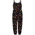 thumbnail image 5 of MIASHUI Combinaison pour Filles Tenue Confortable Sans Manches Imprimés Halloween Pantalon Décontracté, 5 of 5