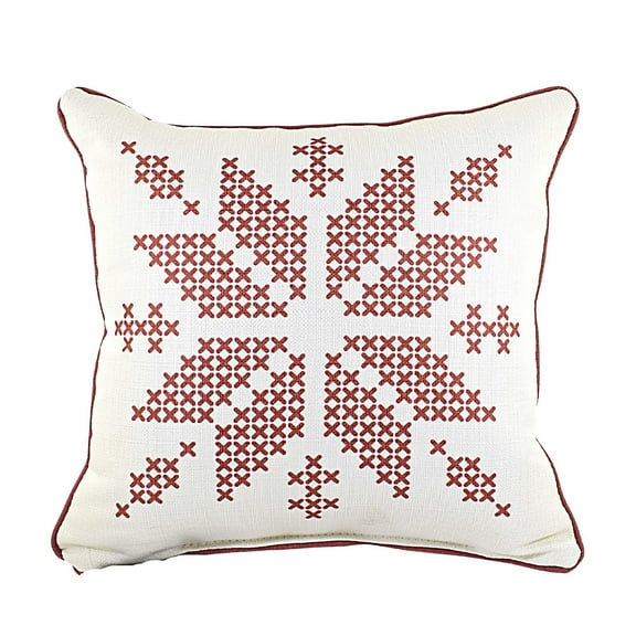 Christmas Sweater Snowflake Pillow Fabric Living Room Cross Stitch Chr0161