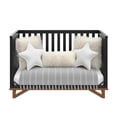 thumbnail image 5 of Storkcraft Santa Monica 5-in-1 Convertible Baby Crib, White/Pebble Gray, 5 of 7