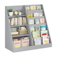 thumbnail image 7 of Kids Bookshelf and Toy Storage Organizer,Multifunctional 4 Tier Wooden Kids Book Shelf with Bookcase Display Stand in Kids Room Playroom Nursery for Kids,Children,Toddlers, 7 of 7