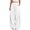 White, variant on liilaimic Women's Wide Leg Cargo Pants Lace Trim Casual Straight Leg Trousers Streetwear Fashion Pants for Travel Dates