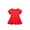 1360RD32673, variant on Rggeeun Girls Summer Dresses Casual Dress For Baby Toddler Girls Solid Color Elastic Waist Outdoor Play Dress Versatile O-Neck Sundress