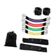 thumbnail image 4 of Bandas de Resistencia para Tobillos con Puños, Equipo de Fitness para Uso Doméstico, Muñequeras de 5 Niveles, Bandas de Entrenamiento para Contragolpe, 4 of 8