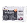 Halloween Unscented White Tealight Candles, 6 Count, Way To Celebrate