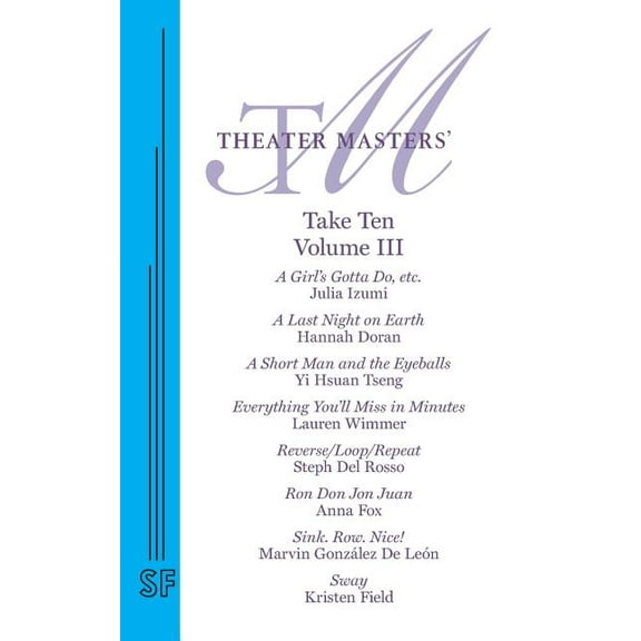 Theater Masters' Take Ten Vol. 3, (Paperback)
