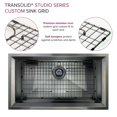 thumbnail image 3 of Transolid Puss331911 Studio 33" Undermount Single Basin Stainless Steel Kitchen Sink - PVD, 3 of 11