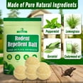 Rodent Rodent Repellent, 12Pcs Peppermint Oil Moth Balls for Rat Mouse