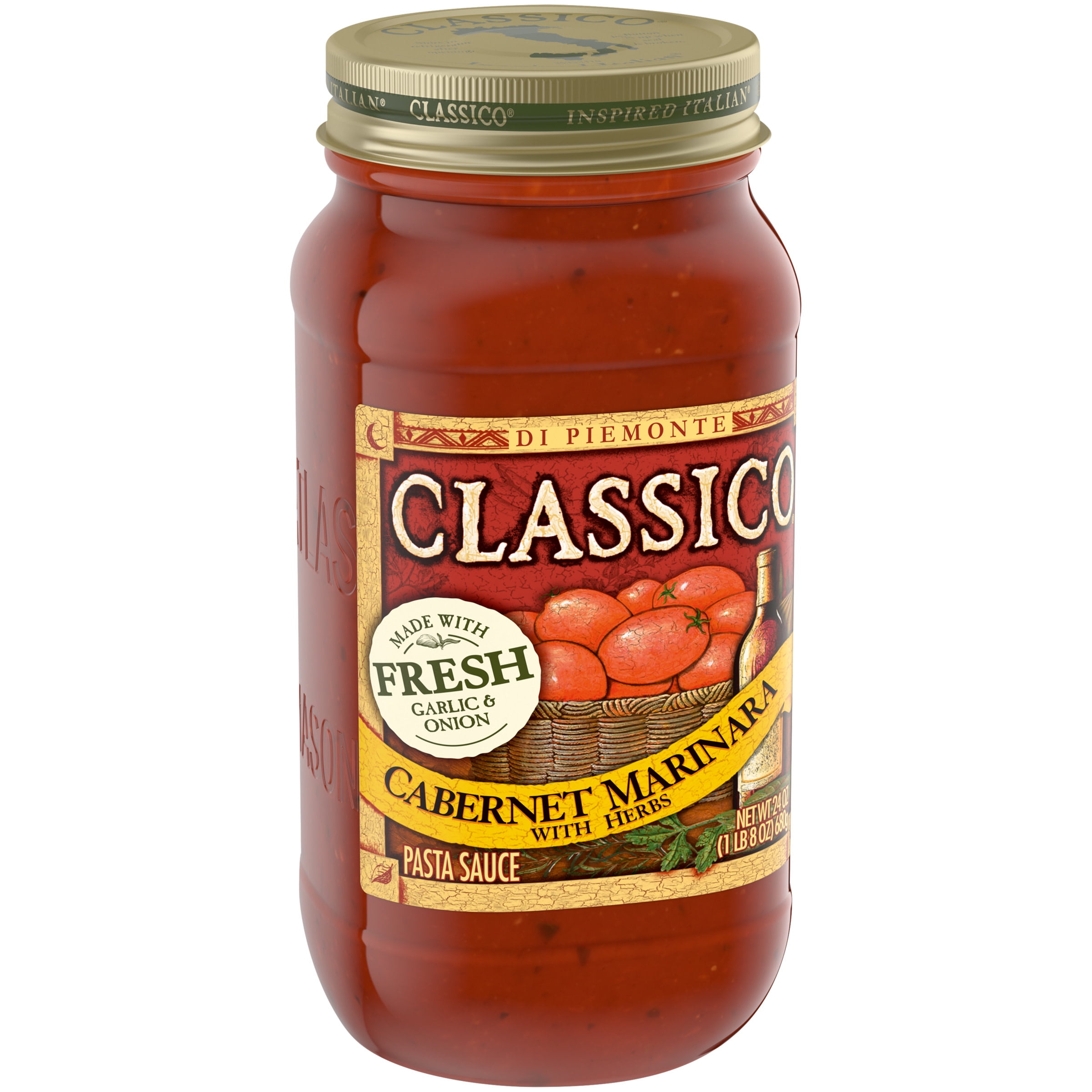 Classico Marinara with Herbs Pasta Sauce, 24 oz Jar Walmart