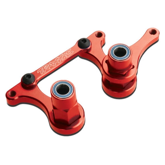 Traxxas Bellcranks/Draglink 2wd Aluminum Red TRA3743X