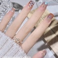 thumbnail image 5 of Nail Art Broken Nail Gel Polish Diamond Nail Polish Glue Silver Reflective Glitter, 5 of 5