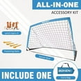 thumbnail image 3 of BOHEN 9x5 ft Portable Kids Soccer Goal for Backyard Large Practice Soccer Net with Carry Bag, 3 of 8