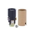 thumbnail image 3 of B&P Lamp® Candelabra Base, Candle Socket with 1/8 IP Hickey, 1-1/2 Inch Overall Height, 6 Pack, 3 of 4