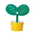 thumbnail image 1 of Desk Calendar 2 in 1 Multi-function Coil Binding Clear Printing Smooth Page Turning Memo Storage Gift 2023 Pen Holder Table Calendar Ornament Home Use, 1 of 7