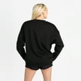 thumbnail image 2 of Women's Gameday Couture Black Tennessee Volunteers Oversized Level Up Black Label Premium Sweatshirt, 2 of 6