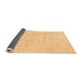 thumbnail image 2 of Ahgly Company Indoor Square Oriental Orange Industrial Area Rugs, 4' Square, 2 of 4