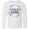 thumbnail image 3 of Inktastic I'm The Sister Long Sleeve Youth T-Shirt, 3 of 5
