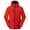 Red, variant on Men's Casual Lined Outdoor Jacket For Everyday Wear And Adventure Travel Hooded Zip Front Comfortable Lightweight Windproof