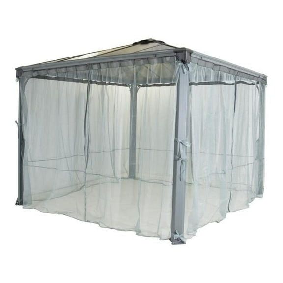 Canopia Palermo 4300 Garden Gazebo Netting Set - 4 Piece