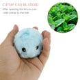 thumbnail image 4 of Protoiya  Fluffy Cat Toy Balls Interactive Chirping Balls with Lifelike Animal Chirping Sounds Frog Cricket Bird Kitten Refillable Catnip Toys Cat Kicker Toys for Indoor Cats Exercise, 4 of 6