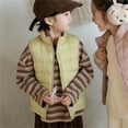 thumbnail image 5 of KTMKH Toddler Baby Winter Coat Down Coat Vest Little Boy Girls Lightweight Windproof Winter Jacket Outwear Fall Sleeveless Coats for Kids 11-12 Years, 5 of 5