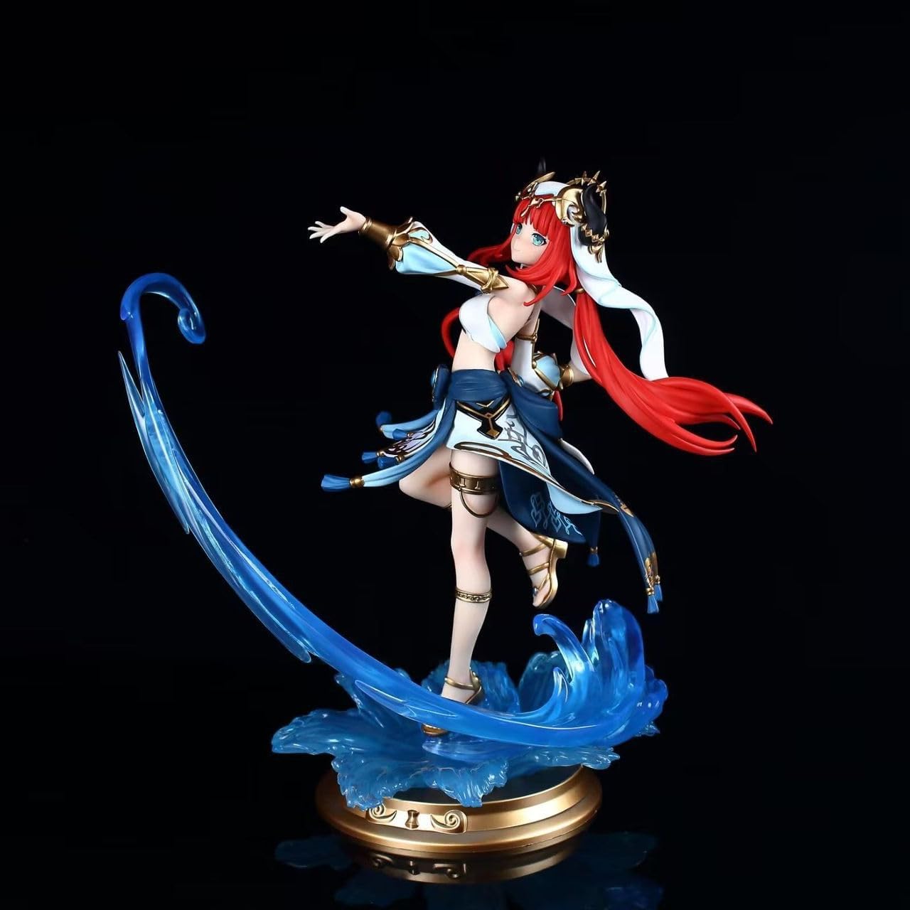 Nilou Figure Standing Posture Nilou Figures Genshin Impact Figures 28cm/11inch Anime Figures Game Character Statue Collection Decoration Gift