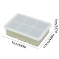 thumbnail image 3 of Large Silicone Ice Cube Tray, Whiskey Cocktail Mold With Lid, Hexagonal Ice Block Maker, Freezer-Safe Drink Cooler, BPA-Free Bar Accessory, 3 of 6